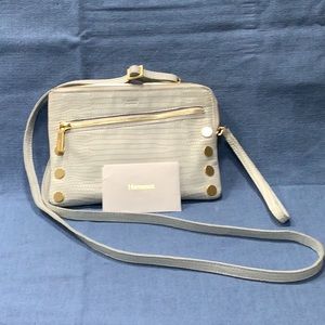 Hammitt snake embossed leather Crossbody bag. Ceramic white with dust bag cover